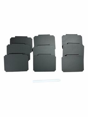 New Black Basket Labels